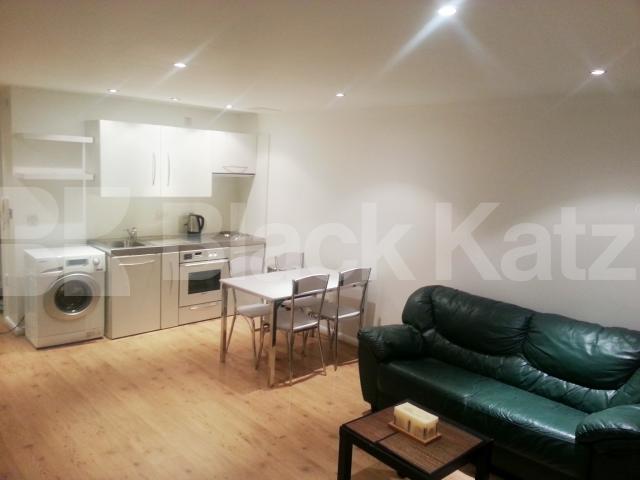 			LET, Studio Apartment, 1 bath, 1 reception Apartment			 Hanover House, St. Georges Wharf, Vauxhall